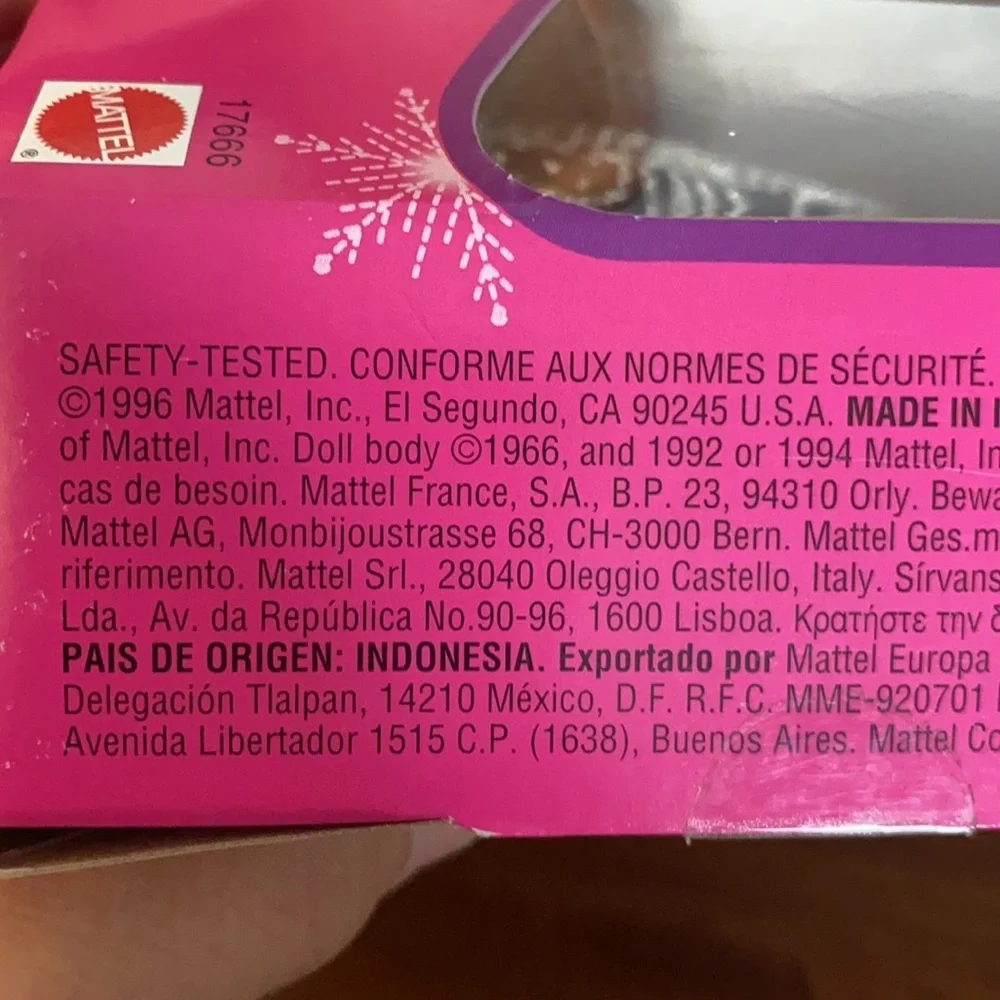 Mattel 17666 Winter Fantasy Barbie Special Edition